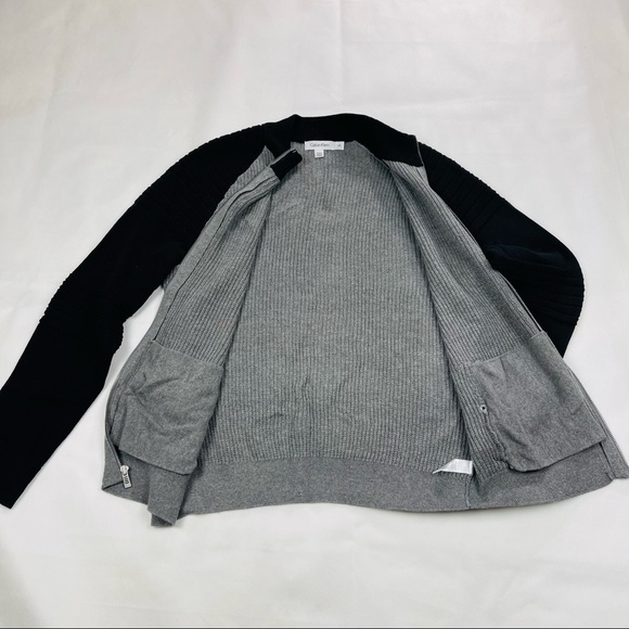Calvin Klein Men Sweater Jacket Long Sleeve size: Large - Picture 7 of 12